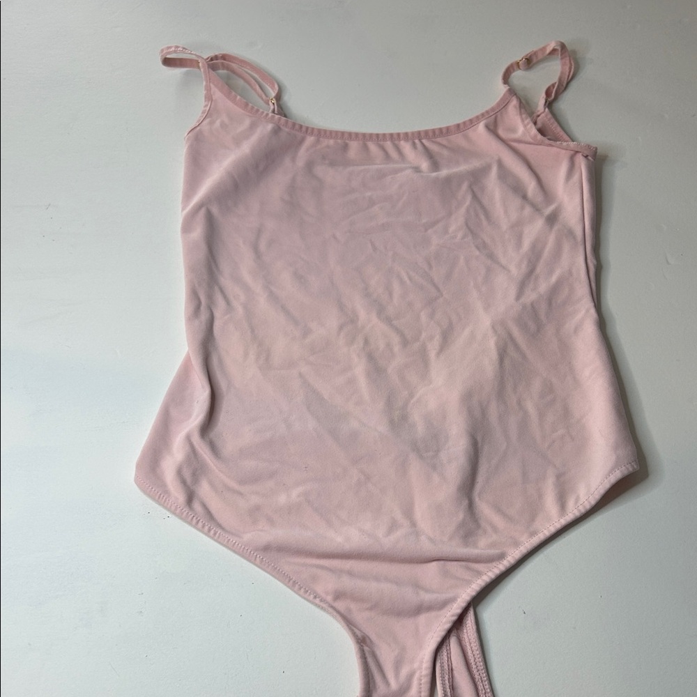 NWOT FREE PEOPLE INTIMATELY Soft Pink Bodysuit small